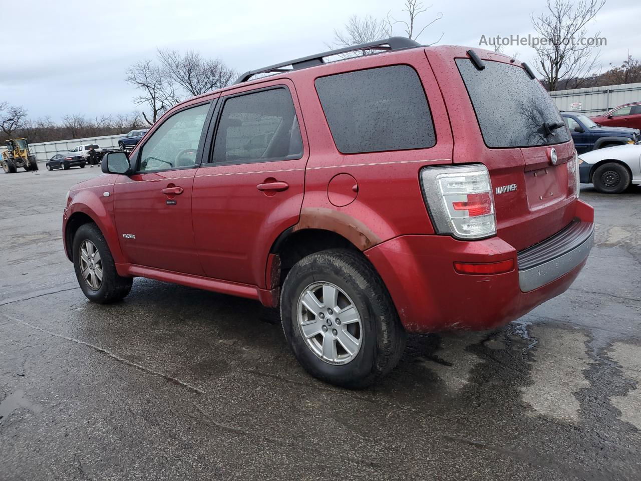 2008 Mercury Mariner  Темно-бордовый vin: 4M2CU91138KJ20821