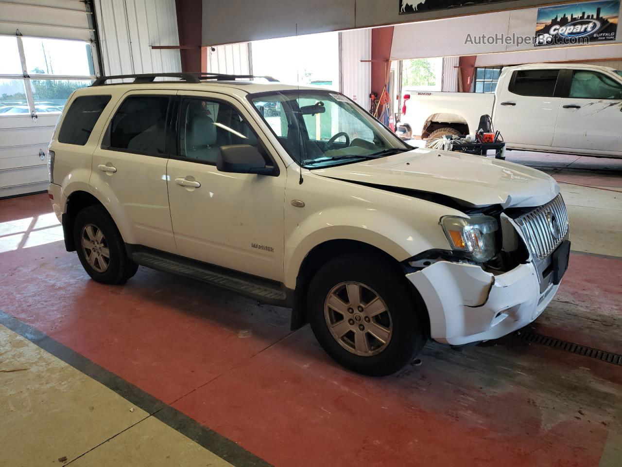 2008 Mercury Mariner  Белый vin: 4M2CU91138KJ22407