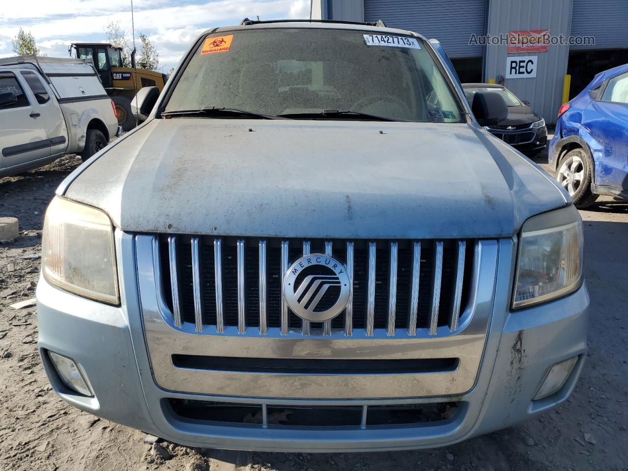 2008 Mercury Mariner  Blue vin: 4M2CU91138KJ37439