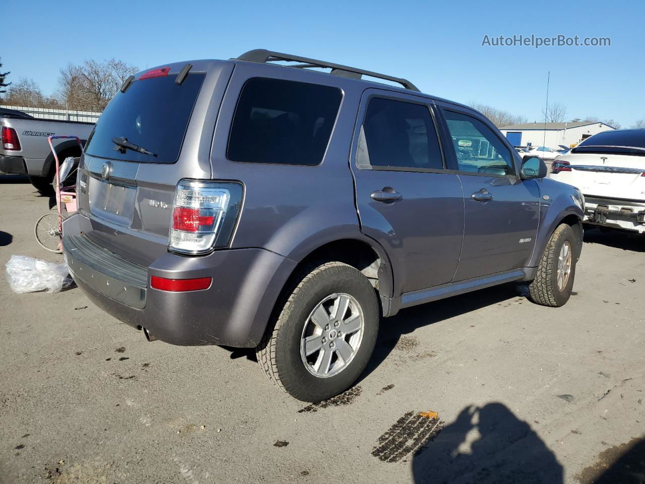 2008 Mercury Mariner  Gray vin: 4M2CU91138KJ42740