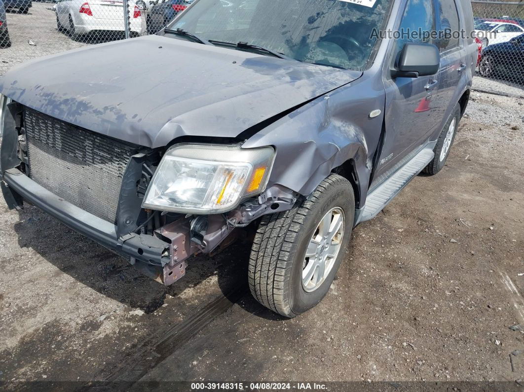 2008 Mercury Mariner V6 Gray vin: 4M2CU91138KJ43628