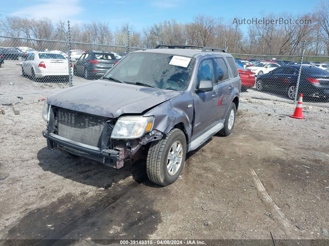 2008 Mercury Mariner V6 Gray vin: 4M2CU91138KJ43628