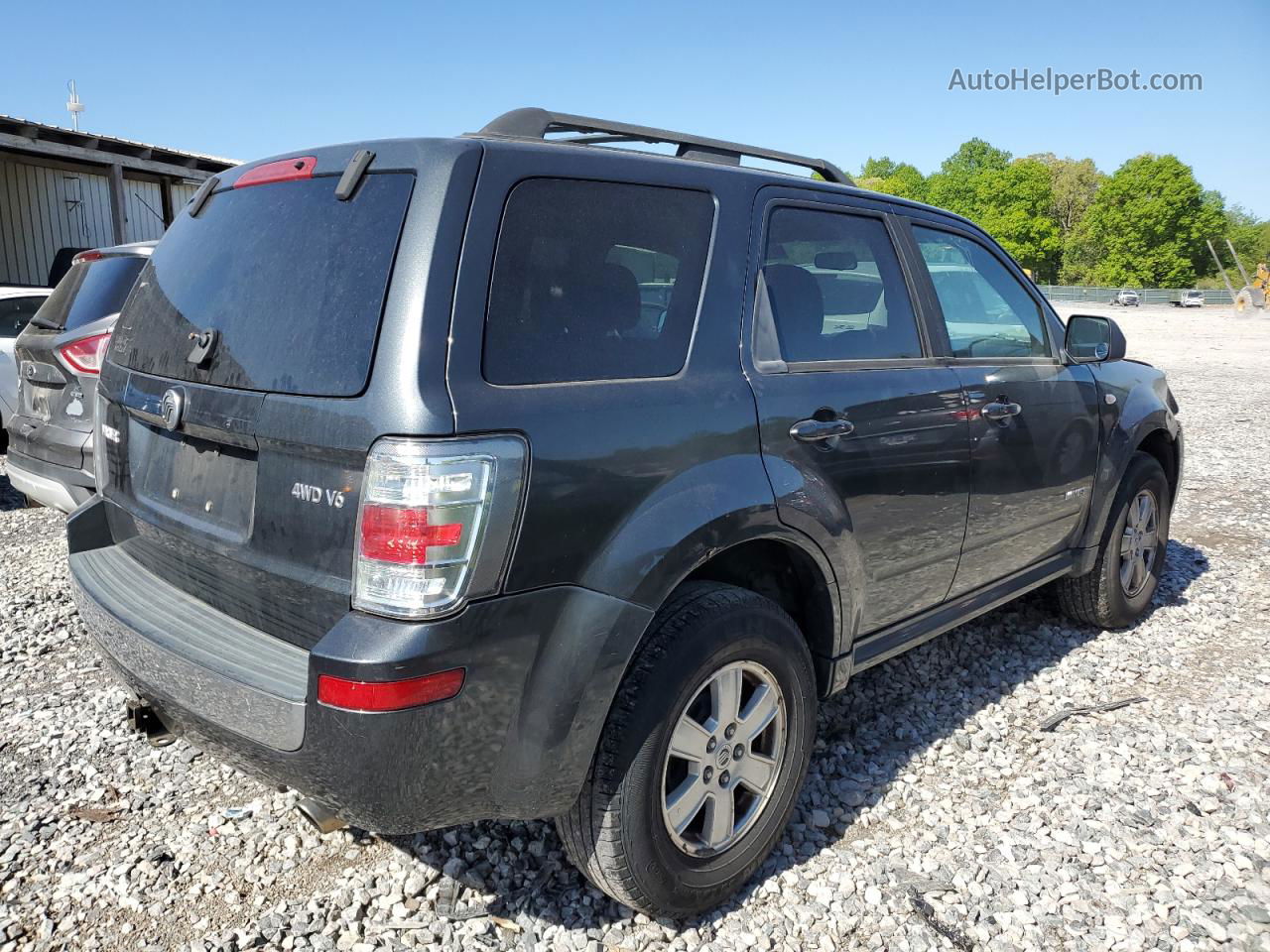 2008 Mercury Mariner  Gray vin: 4M2CU91178KJ04458