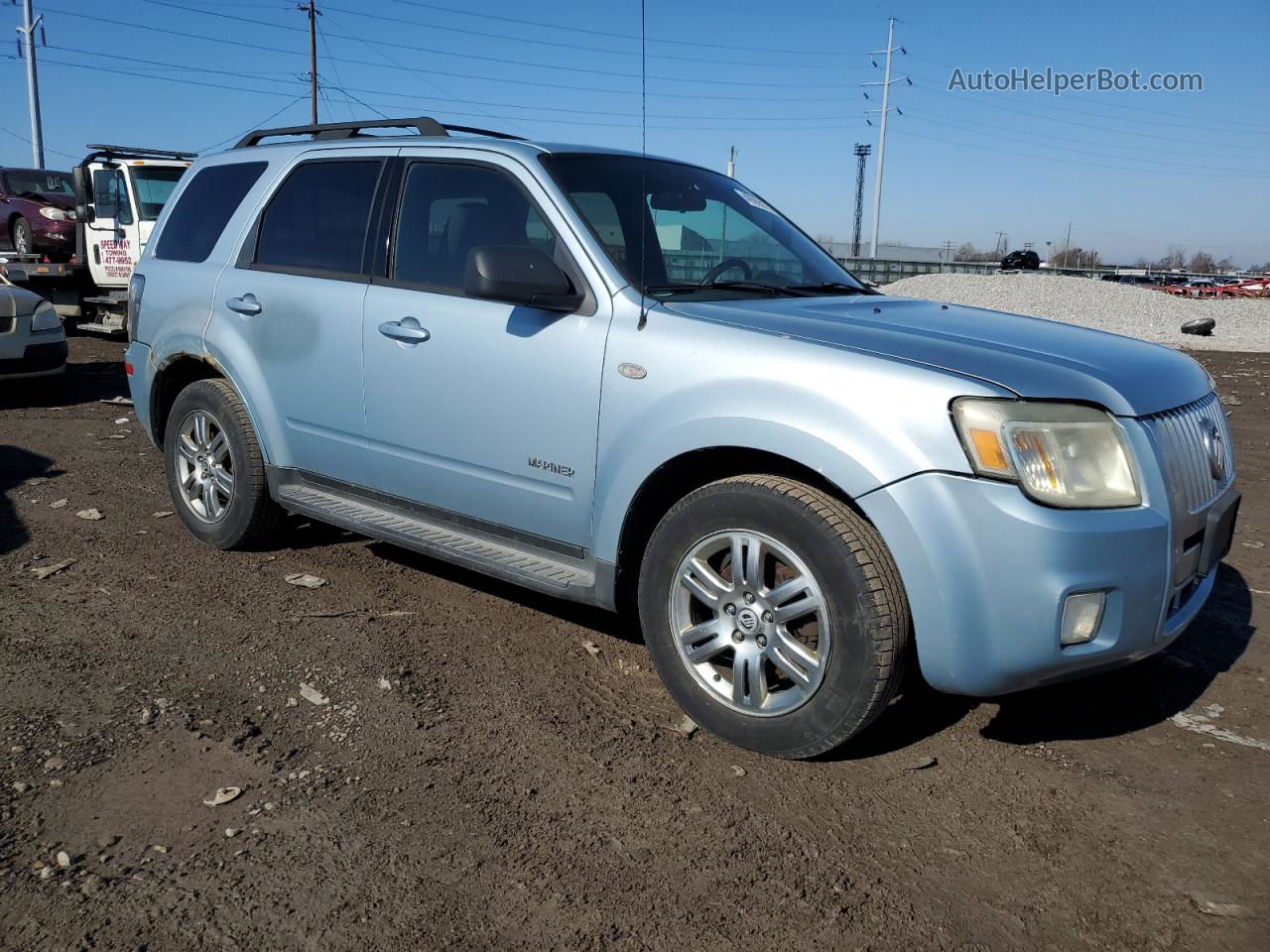 2008 Mercury Mariner  Blue vin: 4M2CU91188KJ12584