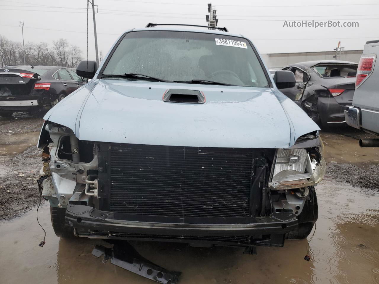 2008 Mercury Mariner  Синий vin: 4M2CU91188KJ17784