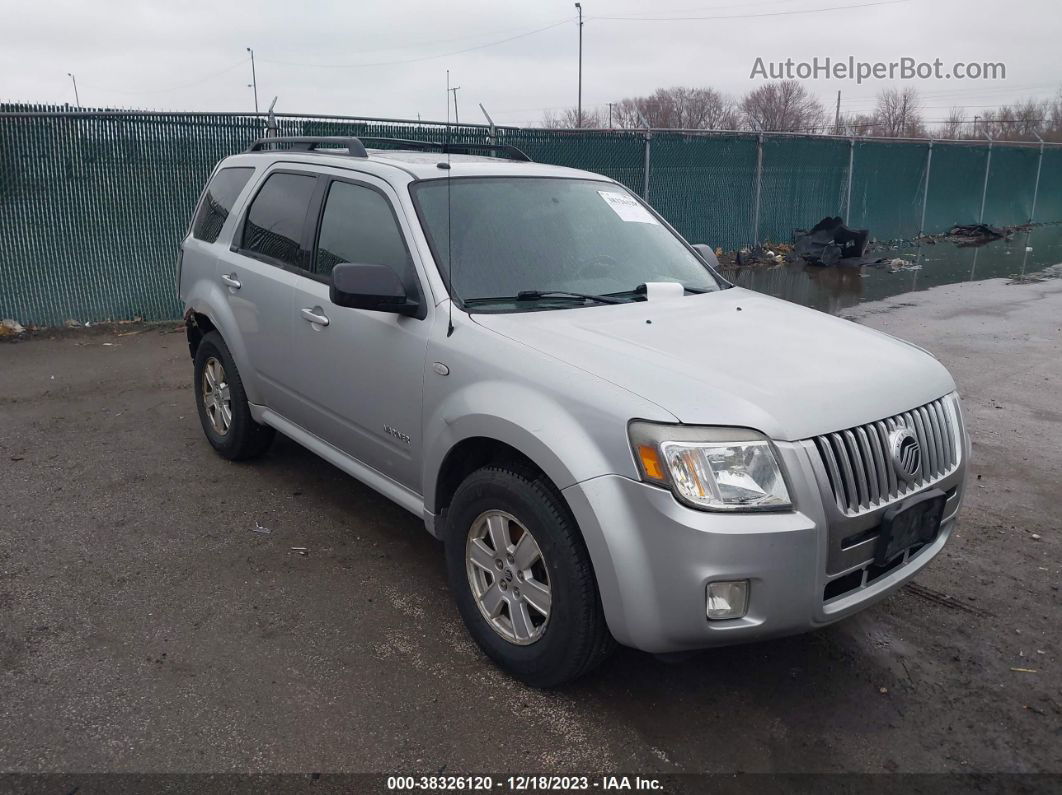 2008 Mercury Mariner V6 Silver vin: 4M2CU91198KJ27398