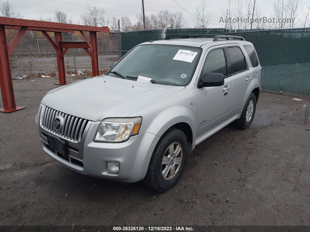 2008 Mercury Mariner V6 Silver vin: 4M2CU91198KJ27398