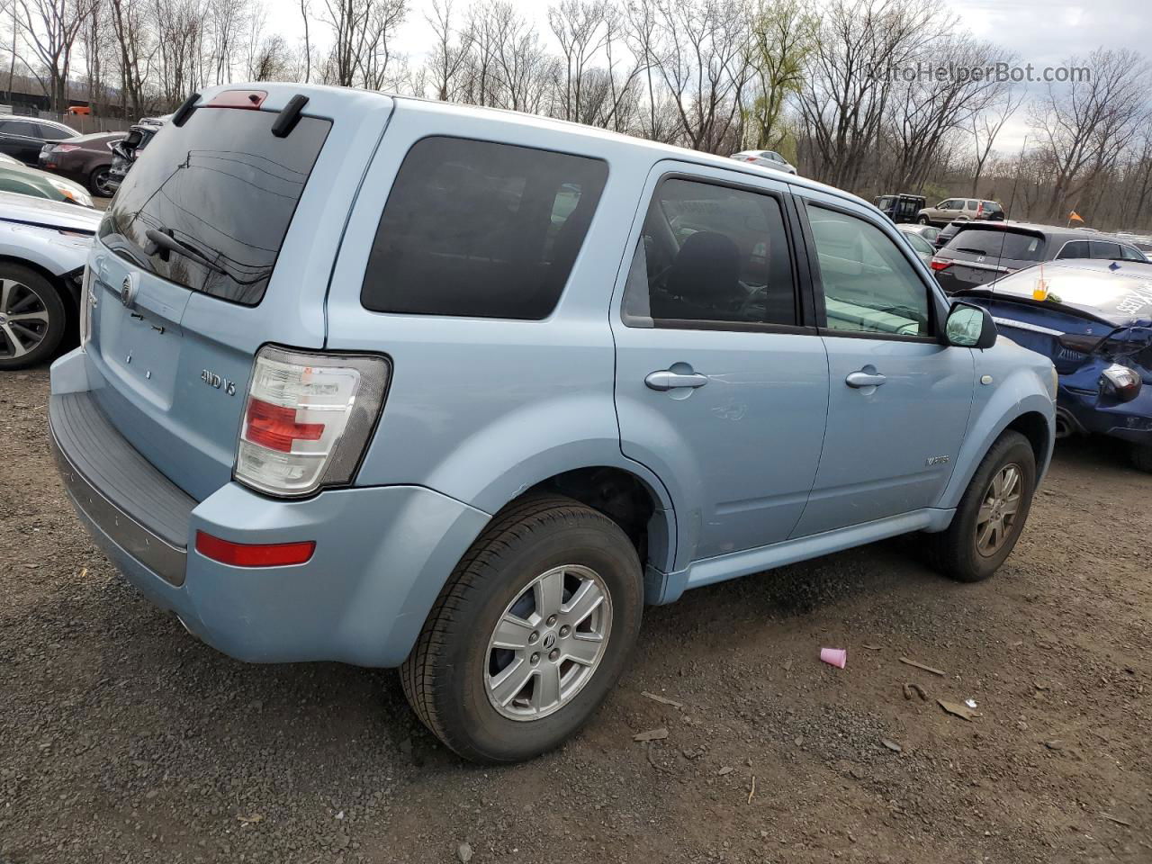 2008 Mercury Mariner  Blue vin: 4M2CU91198KJ51801