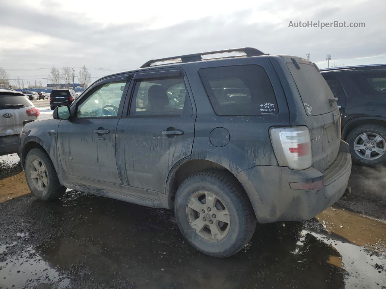 2008 Mercury Mariner  Gray vin: 4M2CU911X8KJ43092