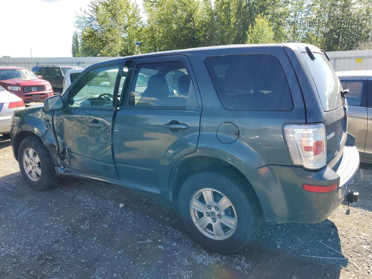 2008 Mercury Mariner  Black vin: 4M2CU911X8KJ46946