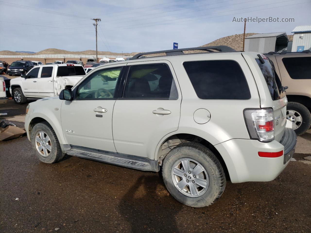 2008 Mercury Mariner  Бежевый vin: 4M2CU91Z68KJ52314