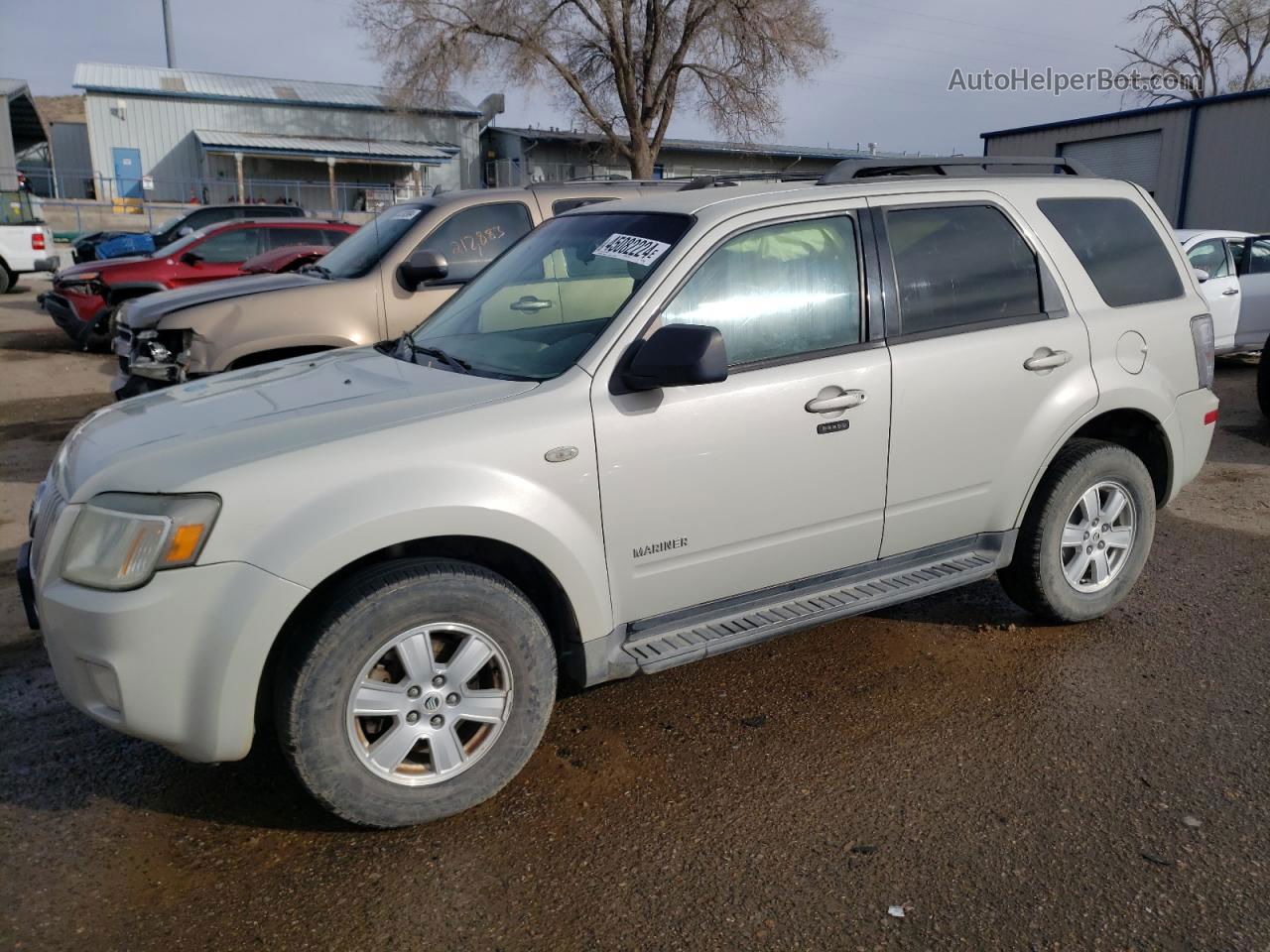 2008 Mercury Mariner  Бежевый vin: 4M2CU91Z68KJ52314