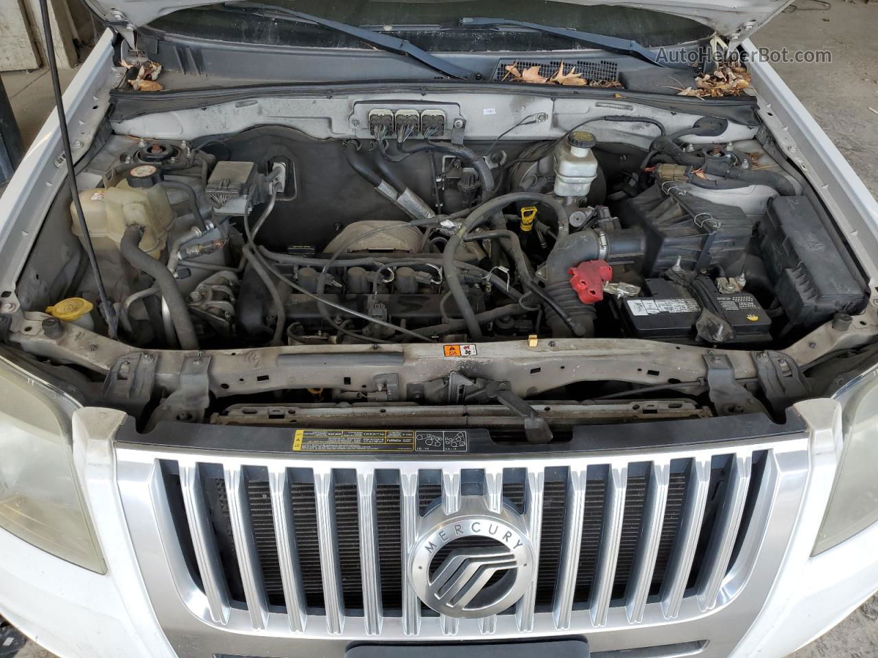 2008 Mercury Mariner  Белый vin: 4M2CU91ZX8KJ20501