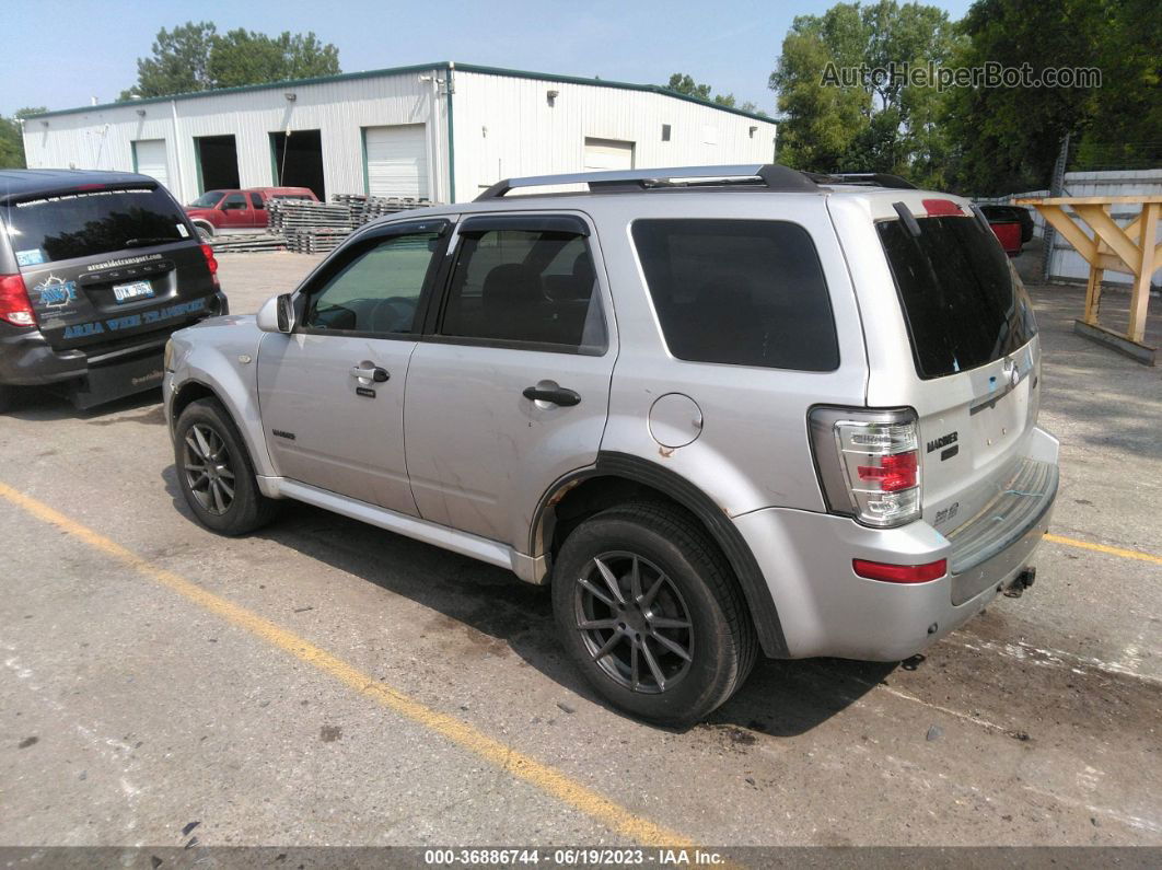 2008 Mercury Mariner Premier Silver vin: 4M2CU97108KJ00095