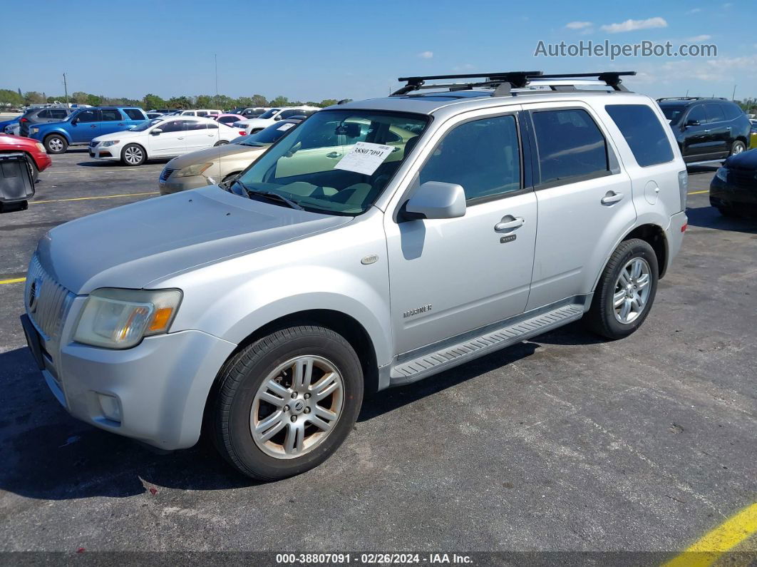 2008 Mercury Mariner Premier Silver vin: 4M2CU97108KJ13719