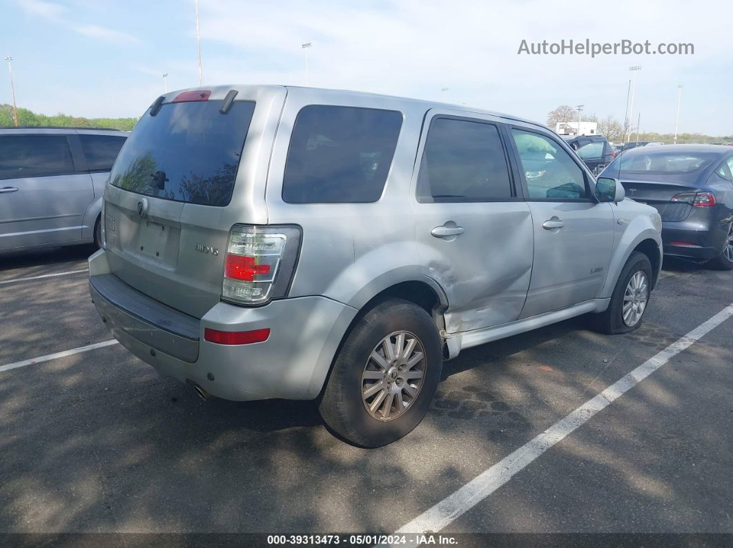 2008 Mercury Mariner Premier Silver vin: 4M2CU97108KJ35686