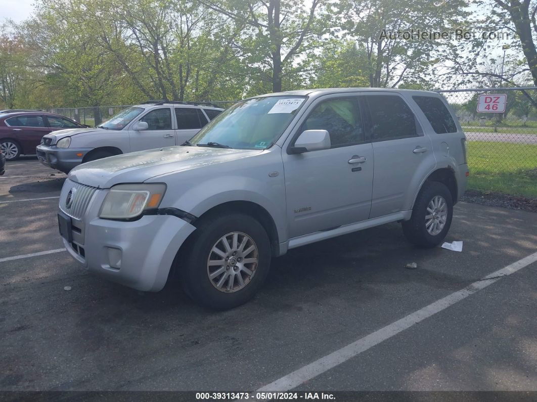 2008 Mercury Mariner Premier Silver vin: 4M2CU97108KJ35686