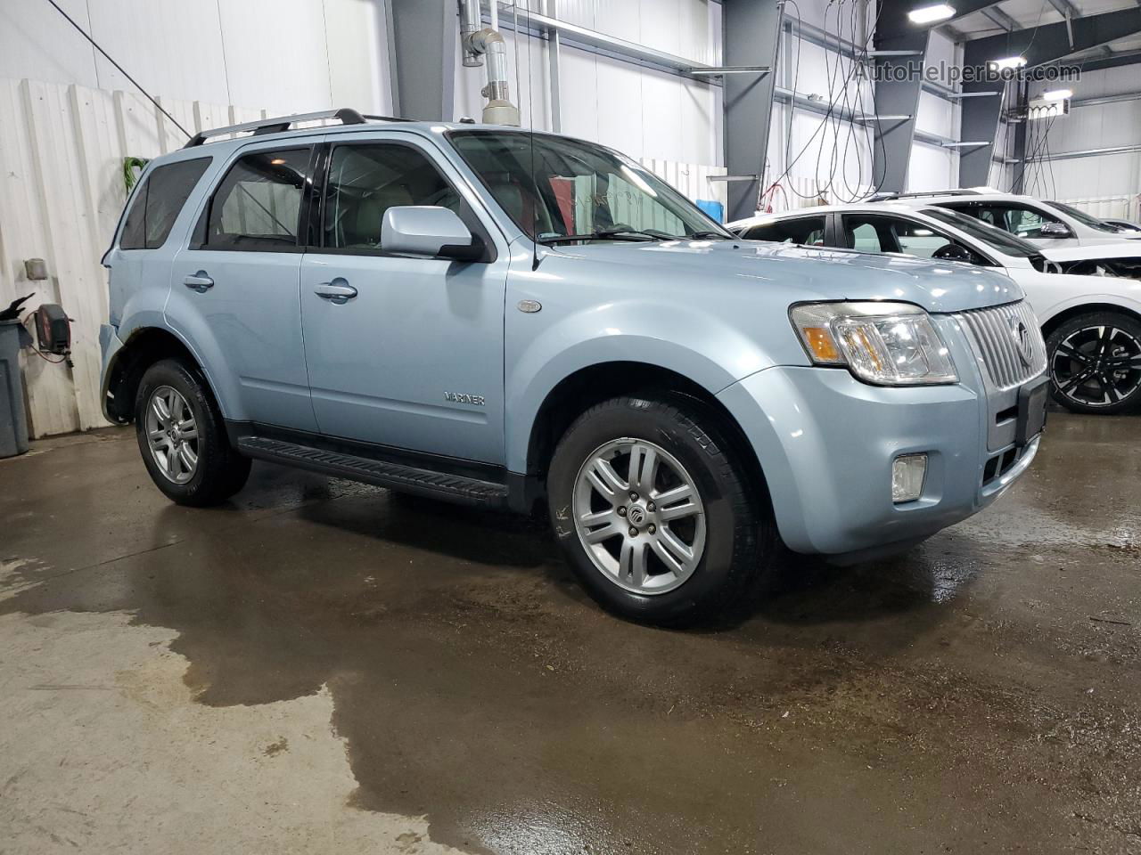 2008 Mercury Mariner Premier Blue vin: 4M2CU97108KJ41584