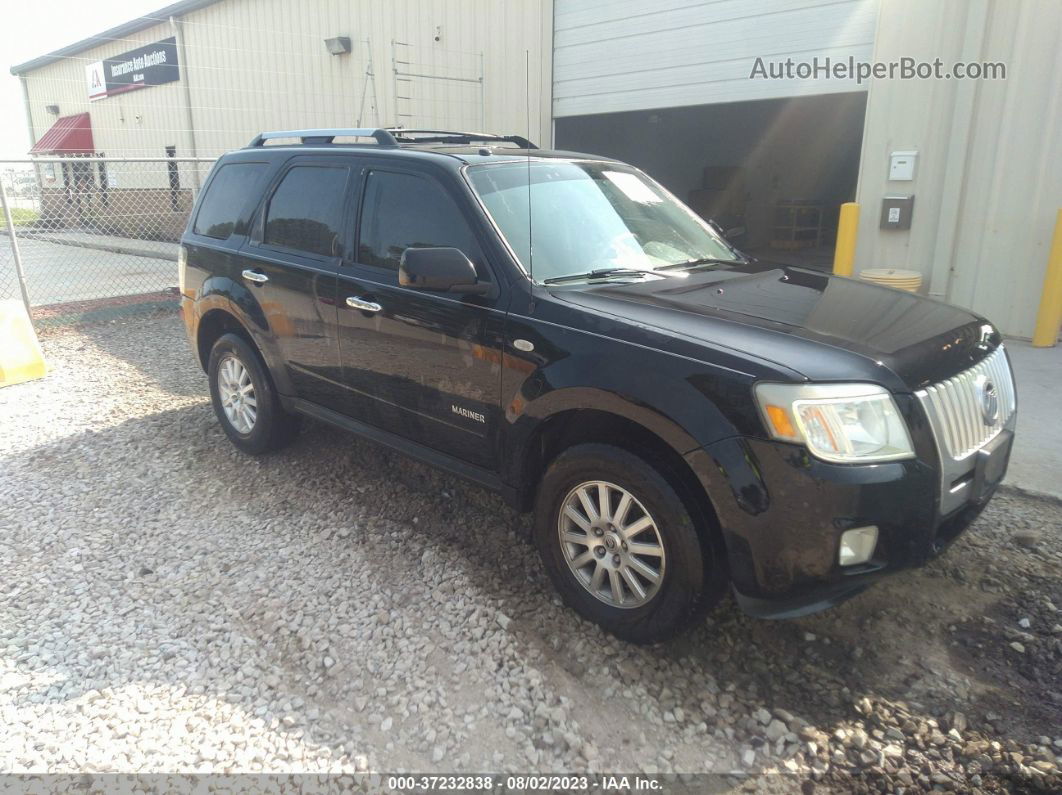 2008 Mercury Mariner Premier Black vin: 4M2CU97118KJ31095