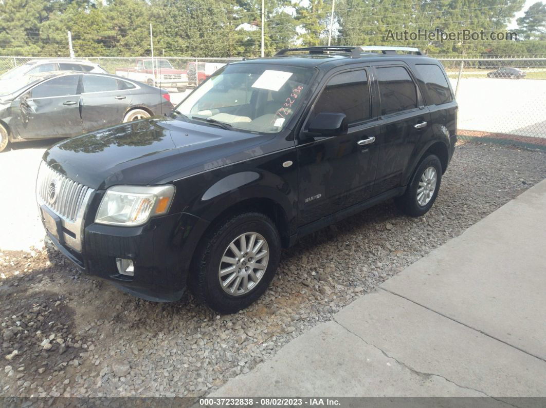 2008 Mercury Mariner Premier Black vin: 4M2CU97118KJ31095