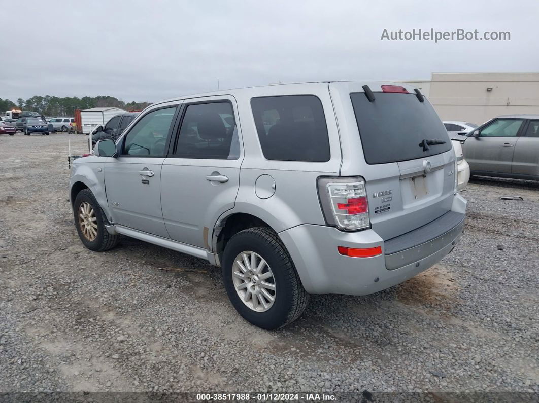 2008 Mercury Mariner Premier Silver vin: 4M2CU97118KJ53369