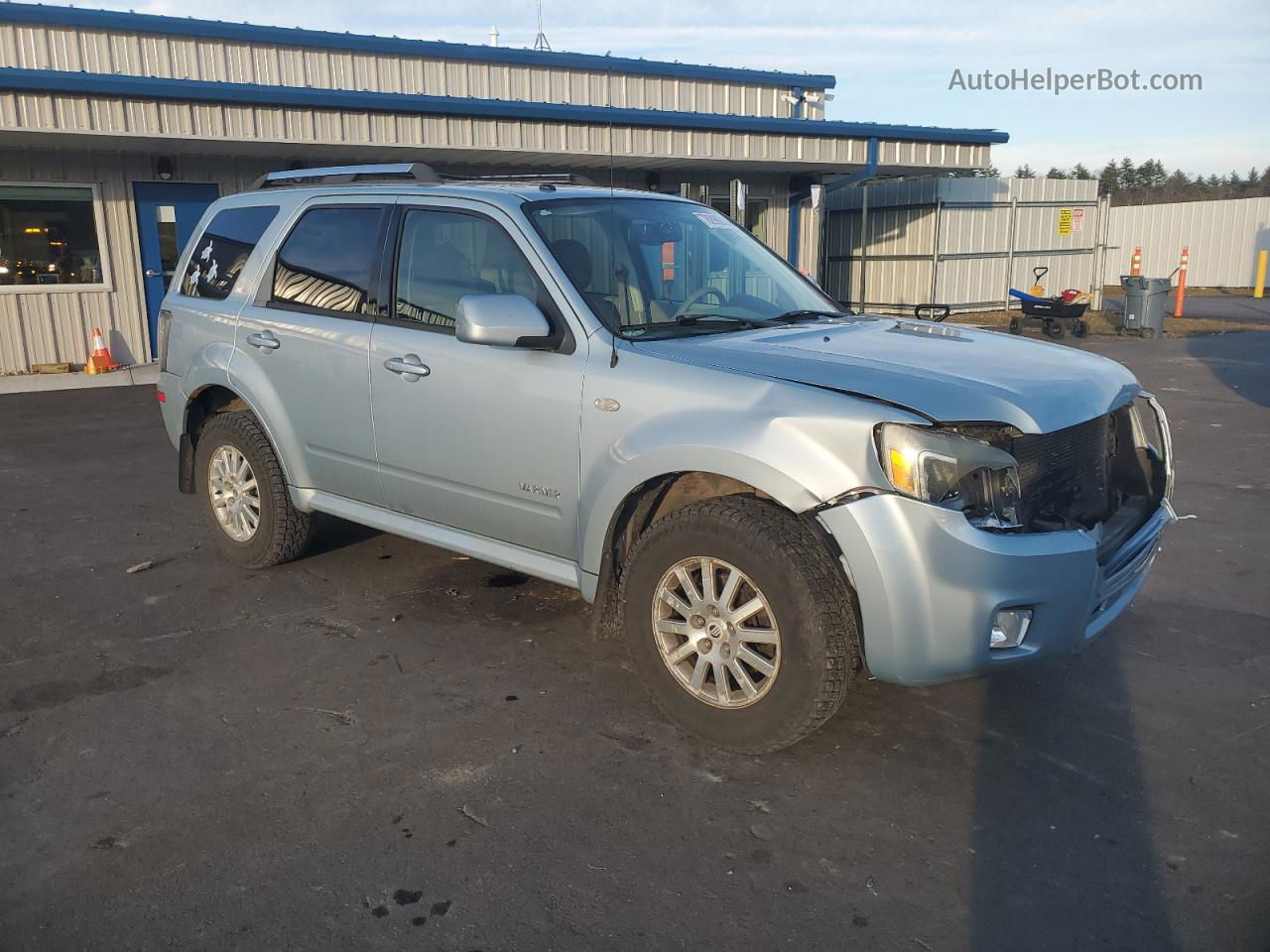 2008 Mercury Mariner Premier Blue vin: 4M2CU97128KJ15438