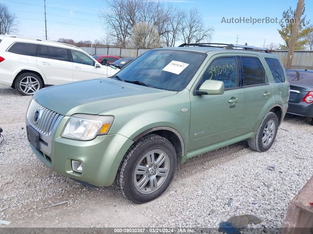 2008 Mercury Mariner Premier Зеленый vin: 4M2CU97128KJ20574