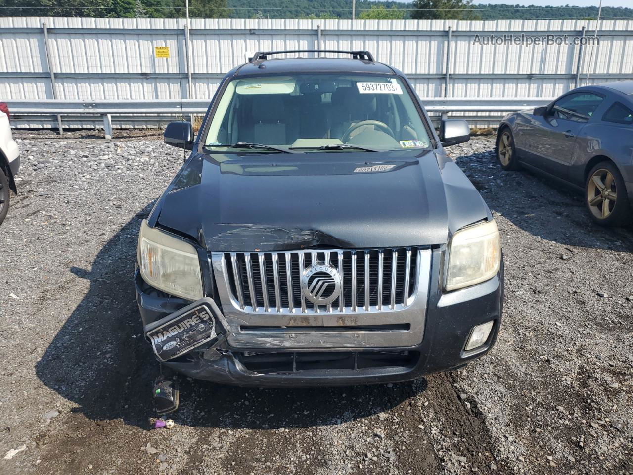 2008 Mercury Mariner Premier Gray vin: 4M2CU97128KJ35107