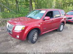 2008 Mercury Mariner Premier Red vin: 4M2CU97128KJ39982