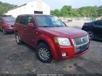 2008 Mercury Mariner Premier Red vin: 4M2CU97128KJ39982