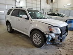 2008 Mercury Mariner Premier White vin: 4M2CU97138KJ44494