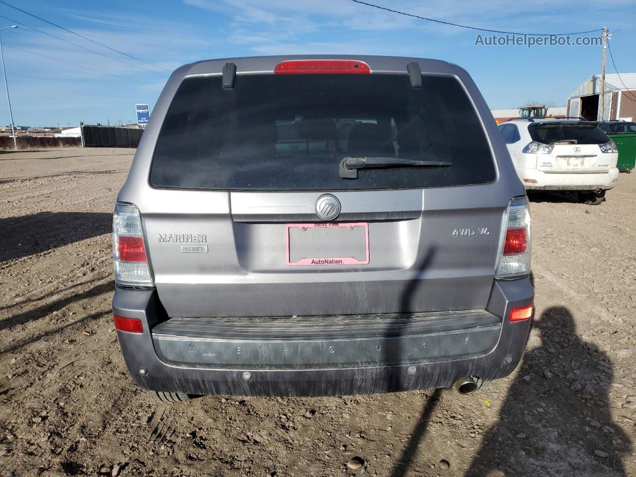 2008 Mercury Mariner Premier Серый vin: 4M2CU97148KJ13531