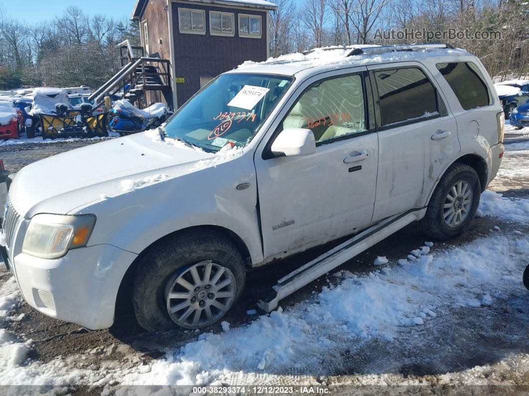 2008 Mercury Mariner Premier Белый vin: 4M2CU97148KJ22696