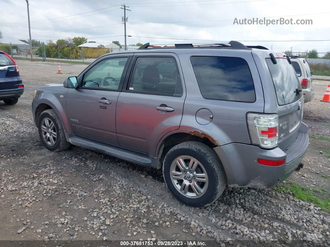 2008 Mercury Mariner Premier Gray vin: 4M2CU97158KJ12825