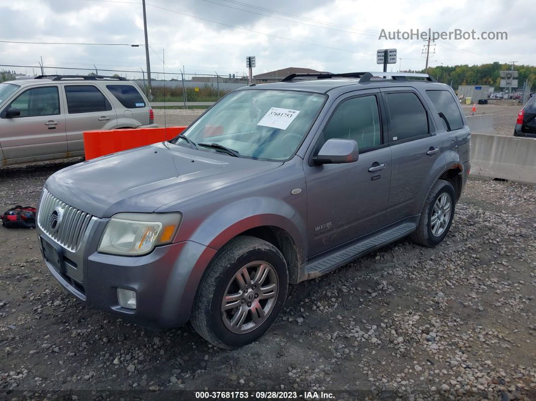 2008 Mercury Mariner Premier Gray vin: 4M2CU97158KJ12825