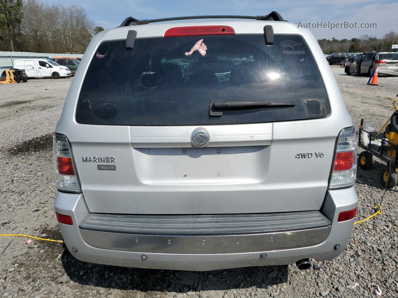 2008 Mercury Mariner Premier Silver vin: 4M2CU97158KJ17880