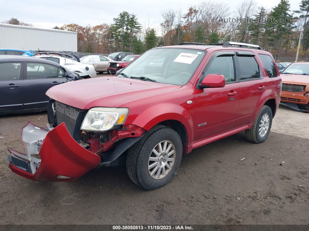 2008 Mercury Mariner Premier Красный vin: 4M2CU97158KJ25686