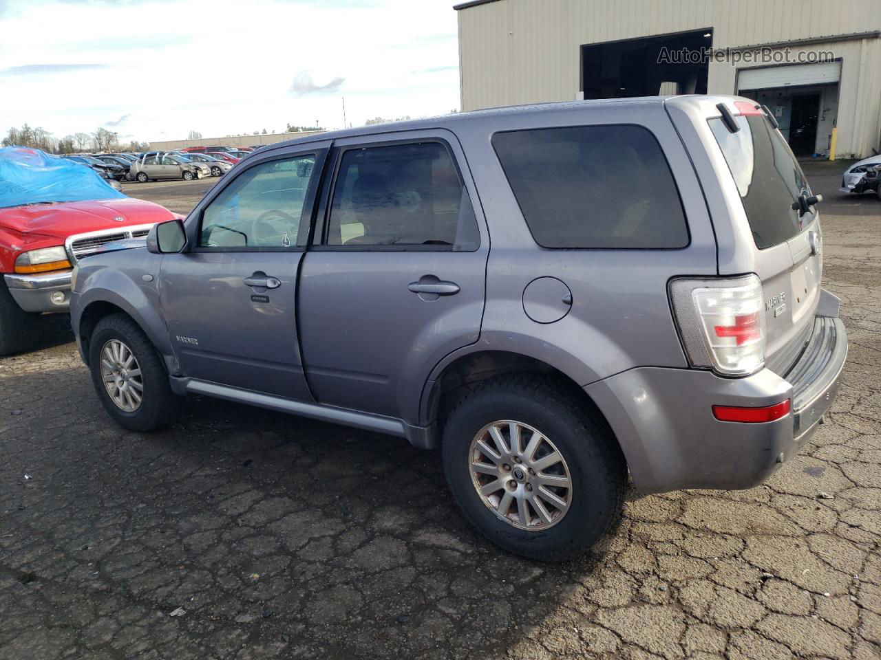 2008 Mercury Mariner Premier Silver vin: 4M2CU97158KJ44416