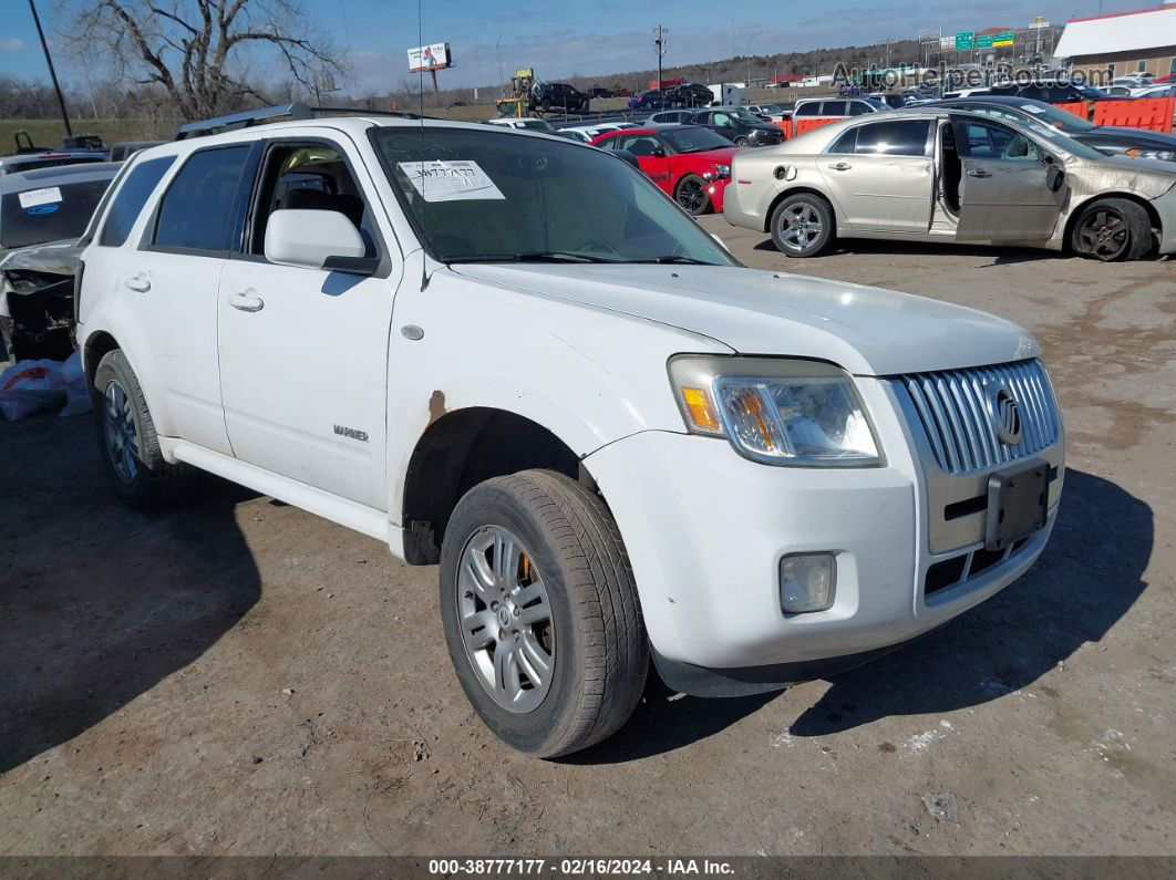 2008 Mercury Mariner Premier Белый vin: 4M2CU97168KJ31349