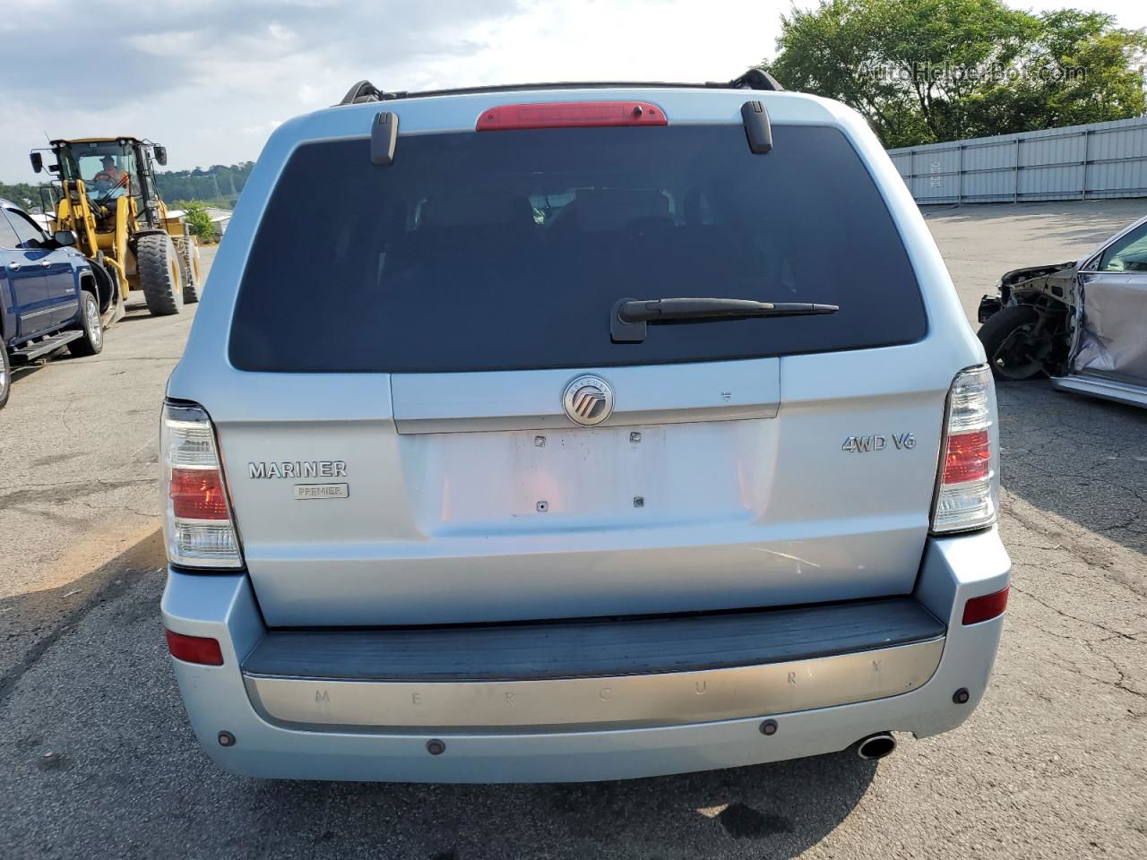 2008 Mercury Mariner Premier Blue vin: 4M2CU97168KJ34171