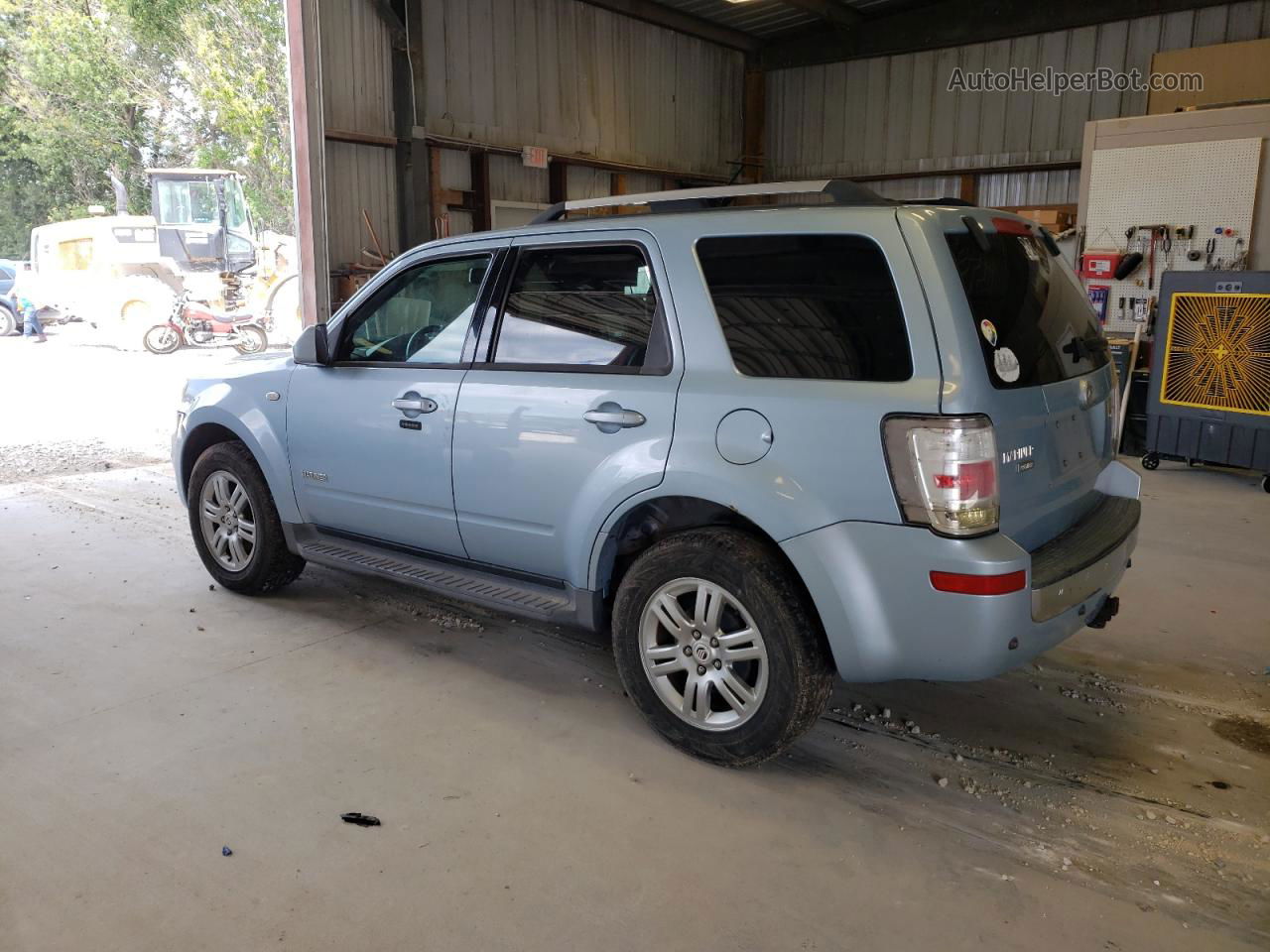 2008 Mercury Mariner Premier Blue vin: 4M2CU97168KJ38950