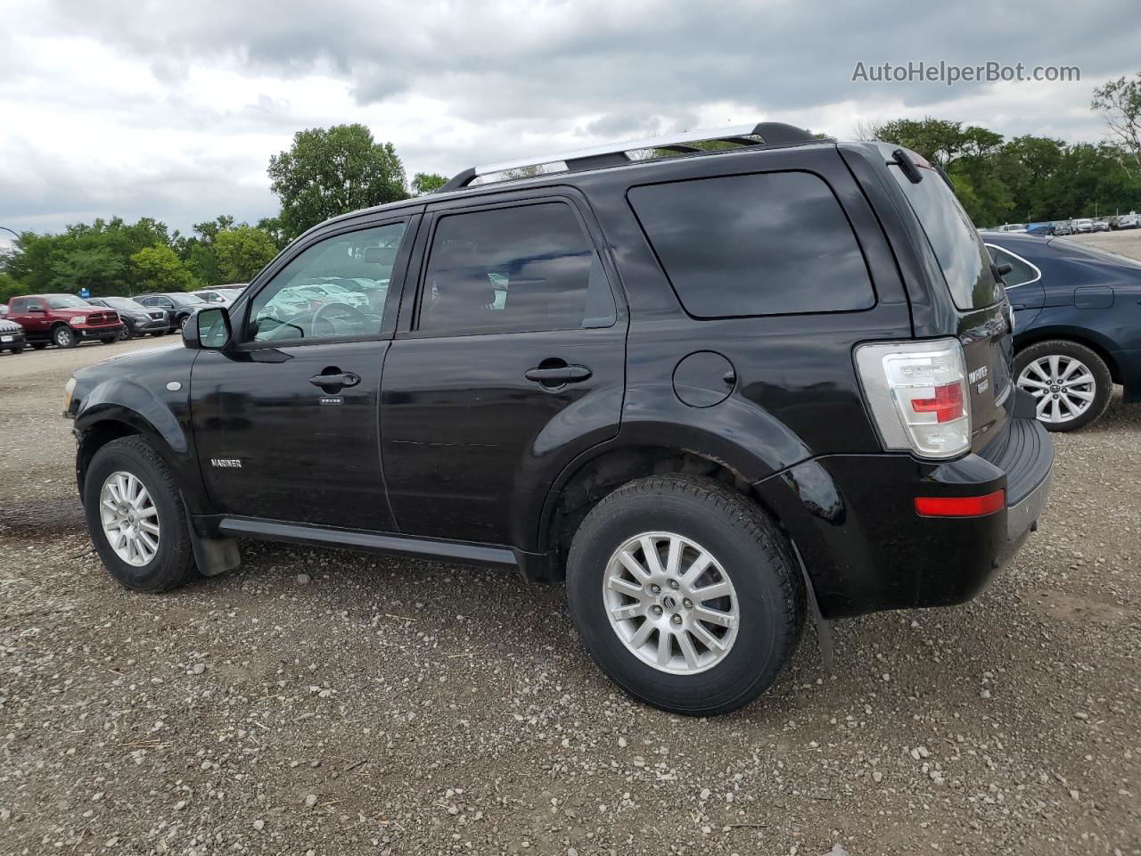 2008 Mercury Mariner Premier Black vin: 4M2CU97178KJ02314