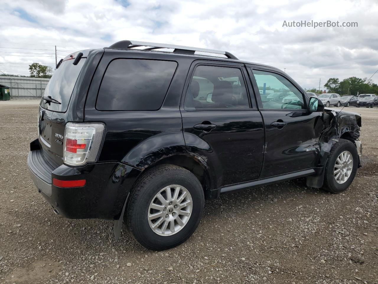 2008 Mercury Mariner Premier Black vin: 4M2CU97178KJ02314