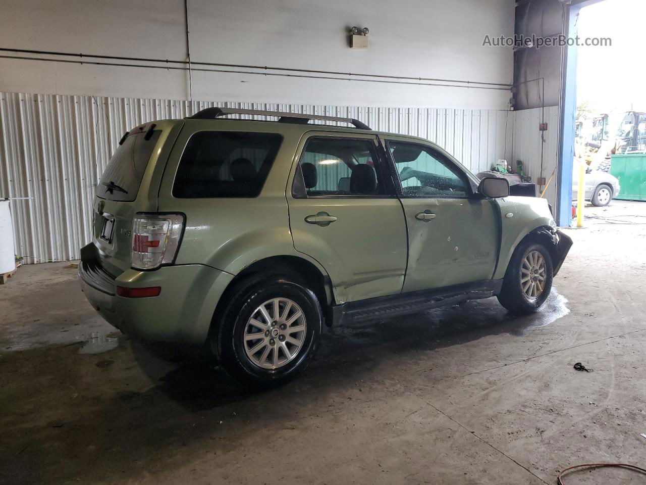 2008 Mercury Mariner Premier Green vin: 4M2CU97178KJ02880