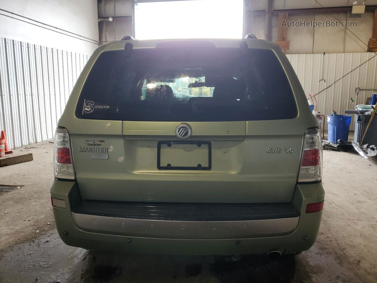 2008 Mercury Mariner Premier Green vin: 4M2CU97178KJ02880