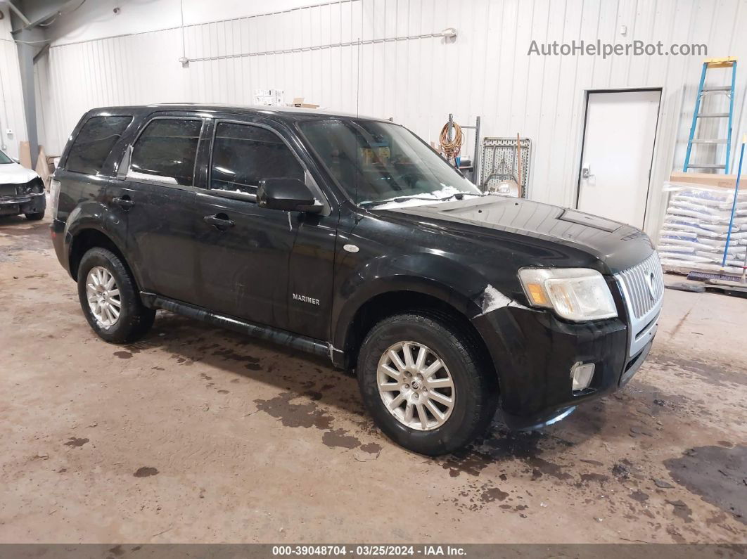 2008 Mercury Mariner Premier Black vin: 4M2CU97188KJ32504