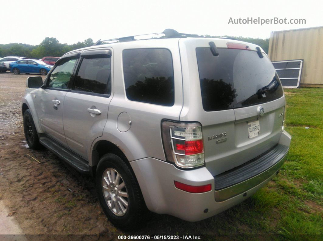 2008 Mercury Mariner Premier Silver vin: 4M2CU97198KJ10544