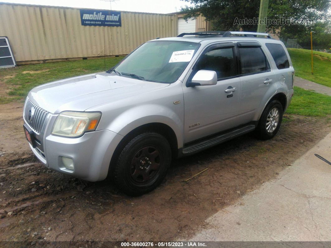 2008 Mercury Mariner Premier Silver vin: 4M2CU97198KJ10544