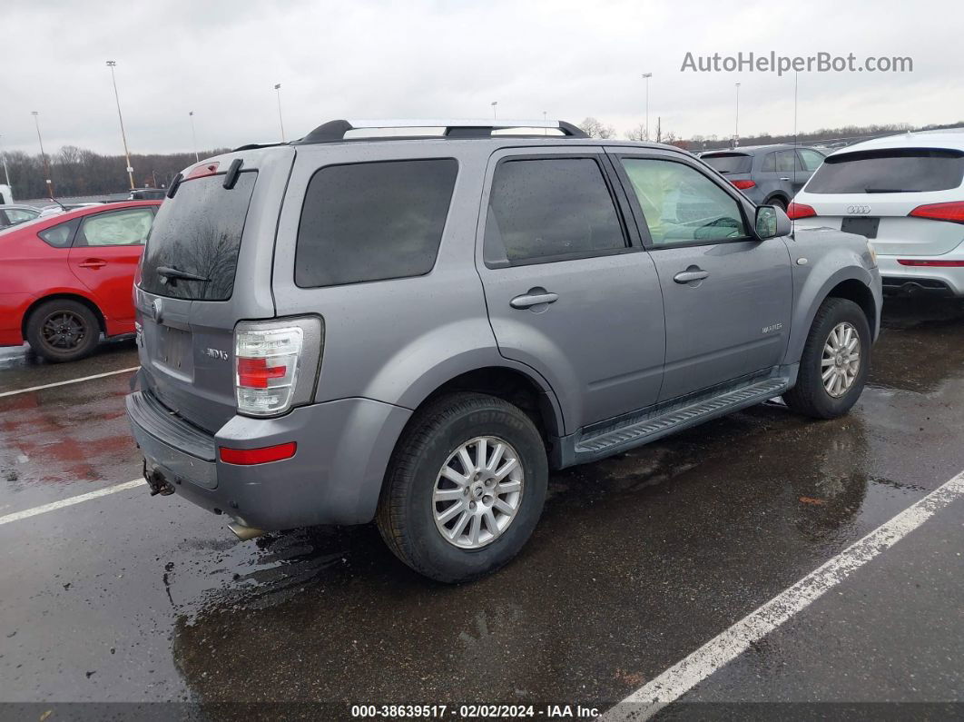 2008 Mercury Mariner Premier Gray vin: 4M2CU97198KJ28655