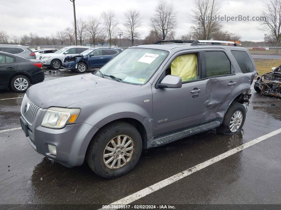 2008 Mercury Mariner Premier Gray vin: 4M2CU97198KJ28655